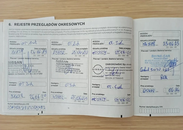 Nissan Qashqai cena 63900 przebieg: 55000, rok produkcji 2018 z Duszniki-Zdrój małe 277